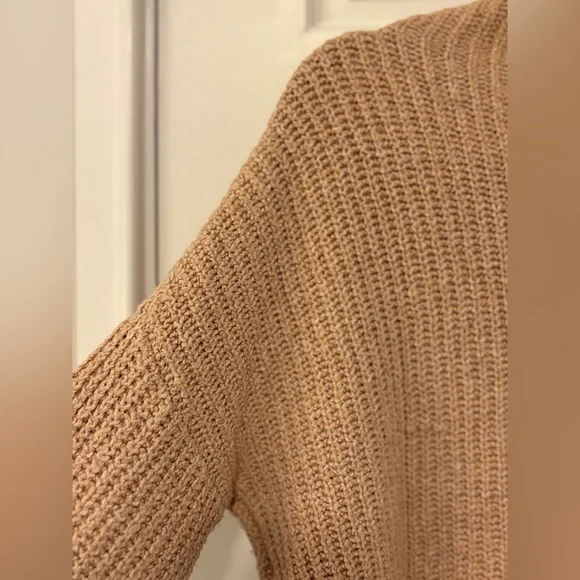 Rachel Zoe Oversized Mock Neck Chunky Knit Sweater - Picture 12 of 13